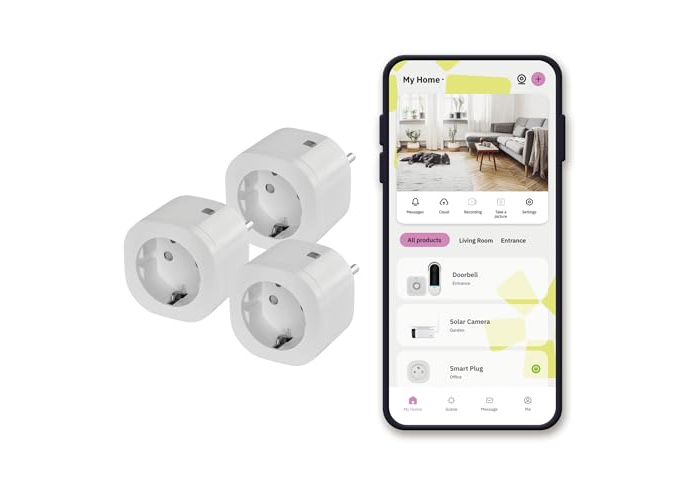 OMAJIN by Netatmo WLAN-Steckdosen, 3er-Set mit Energieverbrauchsmessung OMAJIN by Netatmo WLAN-Steckdosen, 3er-Set mit Energieverbrauchsmessung