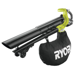 Акумуляторний повітродув/пилосос/подрібнювач листя RYOBI 18 V One+, мішок 35 літрів, для прибирання листя
