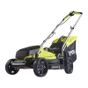 Аккумуляторная газонокосилка RYOBI 18V One+ Ø33 см, функция мульчирования и сбора травы, компактная