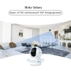 LAXIHUB P2 360° 2PC камера, 1080p FHD поворотно-нахильна камера для спостереження за дитиною
