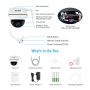 JideTech 5MP Wi-Fi PTZ Outdoor Camera with Auto Tracking and 4x Optical Zoom