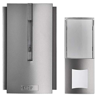 Timbre inalámbrico EMOS P5760 con repetidor, receptor USB, 85 dB