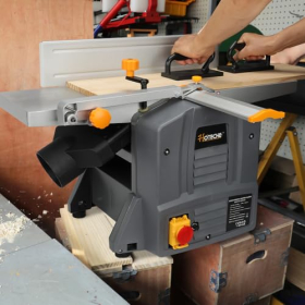Cepilladora Hoteche 204 mm, 1500W, 9000 rpm, herramienta de carpintero