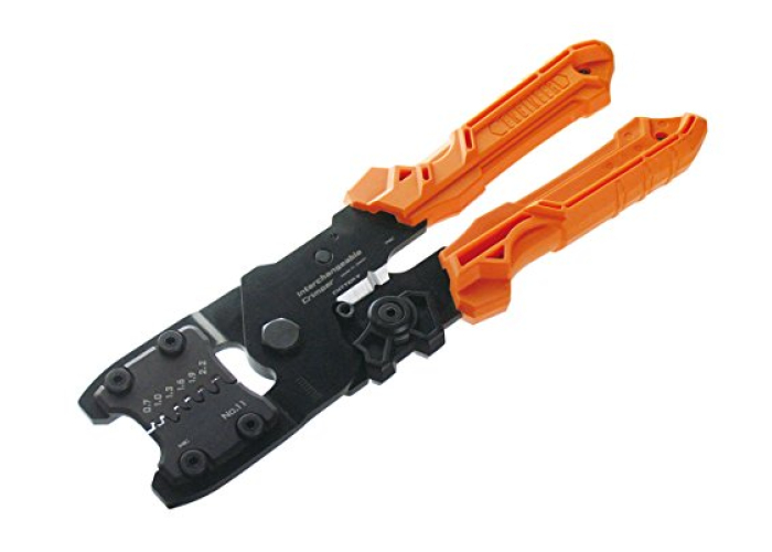 ENGINEER PAD-11 Precision Crimping Tool S – Universal Crimping Tool with Interchangeable Jaws ENGINEER PAD-11 Precision Crimping Tool S – Universal Crimping Tool with Interchangeable Jaws