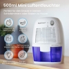 Deshumidificador Pro Breeze Mini de 500 ml para habitaciones pequeñas