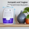 Deshumidificador Pro Breeze Mini de 500 ml para habitaciones pequeñas