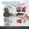 Welock Electronic Door Lock with PIN, Bluetooth, App, IP65, for Doors 50-100mm
