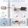 We.Lock Electronic Door Lock with PIN, Bluetooth and App for Doors