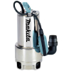 Makita PF1110 Edelstahl Tauchpumpe – 1100 W, für Abwasser bis 35 mm Partikel
