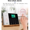 GSM Smart Home Alarm Kit - WiFi, Siren, Sensors & Remote Control (24 pieces)
