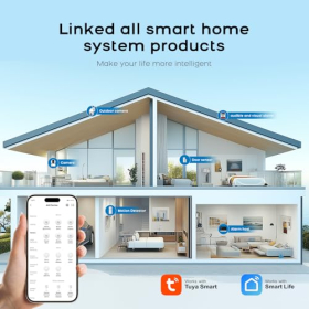 Wireless PGST Smart Alarm Set, 13-piece, with camera & app control