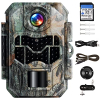 Kejector Wildlife Camera, 4K 32 MP with Night Vision Motion Sensor and 32 GB SD Card