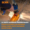 Bora Workhorse XT 2 Folding Sawhorses, Height Adjustable, Robust for Professionals