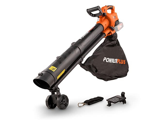 Akkublasgerät 3-in-1 Blasen, Saugen & Zerkleinern 40V – Powerplus Akkublasgerät 3-in-1 Blasen, Saugen & Zerkleinern 40V – Powerplus