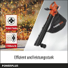 Akkublasgerät 3-in-1 Blasen, Saugen & Zerkleinern 40V – Powerplus