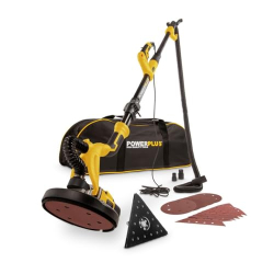 PowerPlus POWX0477 Sander for walls and ceilings, 710 W, combi