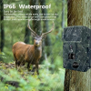 ZYJDGNNY 4K WiFi Wildkamera, 60MP, Nachtsicht, IP66