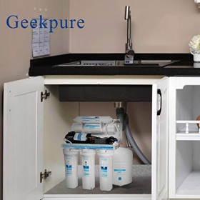 Geekpure Booster Set for Reverse Osmosis, Transformer + Pressure Switch + Accessories