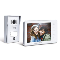 SCS Sentinel video door intercom system, wireless, aluminum, night vision