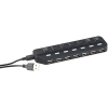 Активний USB 2.0-хаб Xystec із 7 портами та окремими вимикачами