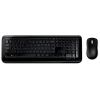 Бездротова клавіатура та миша Microsoft 850 – QWERTY, чорний колір