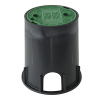 First Plast PZCRP17V Garten-Ventilkasten mit begehbarem Deckel, 170 mm, Grün