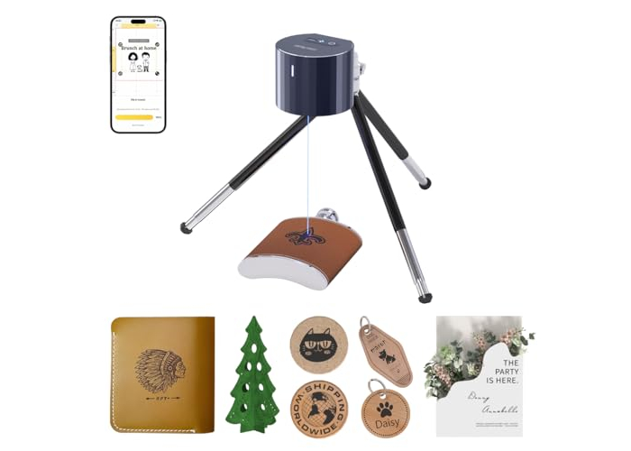 LaserPecker L1 Pro – Портативный лазерный резак, для дерева, кожи и акрила, с защитными очками и столом (Basic) LaserPecker L1 Pro – Портативный лазерный резак, для дерева, кожи и акрила, с защитными очками и столом (Basic)