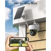 DEATTI 2K Outdoor Solar Surveillance Camera