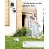 DEATTI 2K Outdoor Solar Surveillance Camera
