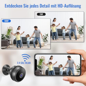 Міні-камера 1080P FHD внутрішня камера спостереження WiFi Live