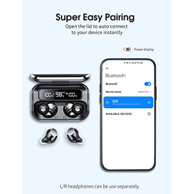 Auriculares Bluetooth Lekaby Q26 Intraurales Inalámbricos