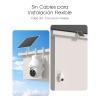 ANRAN 5MP WiFi Solar Kamera, 360° Pan&Tilt, Audio, PIR, Alexa