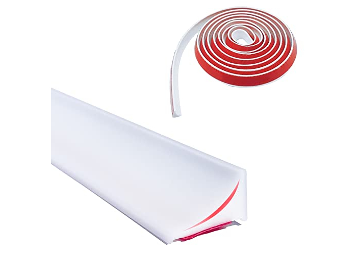 6 m x 20 mm selbstklebende Spritzschutz-Duschstreifen mit Silikonkautschuk 6 m x 20 mm selbstklebende Spritzschutz-Duschstreifen mit Silikonkautschuk