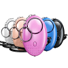 Qoosea Personal Emergency Alarm 5-Pack, 140 dB with LED Flashlight