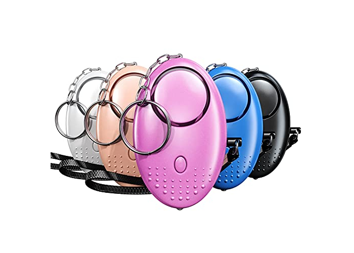 Qoosea Personal Emergency Alarm 5-Pack, 140 dB with LED Flashlight Qoosea Personal Emergency Alarm 5-Pack, 140 dB with LED Flashlight