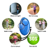 Qoosea Personal Emergency Alarm 5-Pack, 140 dB with LED Flashlight