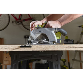 RYOBI ONE+ 18V – Handheld circular saw Ø165 mm, up to 52 mm cutting depth, wood