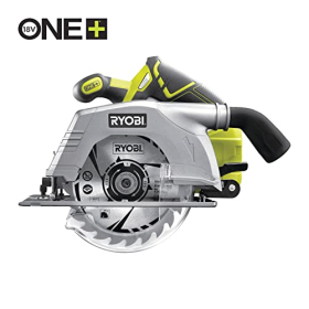 RYOBI ONE+ 18V – Handheld circular saw Ø165 mm, up to 52 mm cutting depth, wood