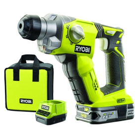 Акумуляторний перфоратор RYOBI 18V ONE+ SDS+ R18SDS-125S з акумулятором 2,5 Ah та зарядним пристроєм