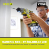 Аккумуляторный перфоратор RYOBI ONE+ 18 В SDS+ R18SDS-125S с аккумулятором 2,5 Ач и зарядным устройством
