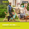 RYOBI 18V One+ Cordless Jobsite Blower R18TB-0, 3 Speeds