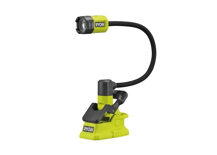 RYOBI ONE+ RLCF18-0 Akku-Klemmlampe mit flexiblem Körper 400 Lumen RYOBI ONE+ RLCF18-0 Akku-Klemmlampe mit flexiblem Körper 400 Lumen