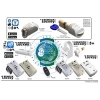 Cerradura electrónica inteligente Remock MAGIC – 30x40 mm, 5 llaves, antimecanismo