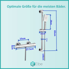 Душевая панель Elbe, варианты R14/C18