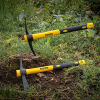 Roughneck 2-piece set: Micro hoe and hoe for precise work in the garden