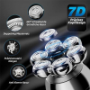 Electric shaver for men, 5-in-1 bald head shaver