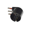 Schuko angle adapter 90° space-saving