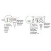 Schuko angle adapter 90° space-saving