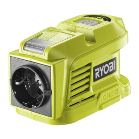 Inversor de batería RYOBI ONE+ RY18BI150A-0 con toma de 230 V, USB y LED