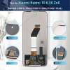 RongZy LCD Replacement for Xiaomi Redmi 10/2022 with Touch Screen & Tools